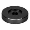 Record Turntable Adapter 45 RPM Adapter Eccentric Sleeve Large Hole Black Outdoor Conversion Piece Adaptor 45 Record Adapter Turntables (Black) view 1