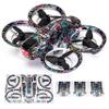 WRAPGRADE Skin Sticker Compatible with DJI NEO Full Wrap (Metal Sticker Bomb) view 1