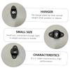 HOMOCONO 20pcs Sturdy Speaker Hook Plate Wall Hooks for Hanging Picture Hanging Kit view 3