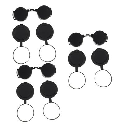 FELTECHELECTR 9pcs Rubber Lens Caps for Telescope Binoculars Accessory Protective for Scratch Bump Lightweight and Compact Design Replacement for Damaged Lenses
