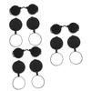 FELTECHELECTR 9pcs Rubber Lens Caps for Telescope Binoculars Accessory Protective for Scratch Bump Lightweight and Compact Design Replacement for Damaged Lenses view 1