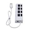 CAXUSD Port USB Splitter Multi USB Port Expander for Laptop Hub Independent Cable view 1