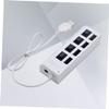 CAXUSD Port USB Splitter Multi USB Port Expander for Laptop Hub Independent Cable view 3