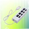 CAXUSD Port USB Splitter Multi USB Port Expander for Laptop Hub Independent Cable view 4