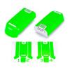WRAPGRADE Stickers Compatible with DJI NEO Two Batteries (Neon Green) view 1