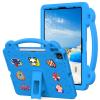 AKABEILA Compatible with Apple iPad Pro 12.9(2018/2020/2021/2022)/Pro 13(2024)/Air 13(2024) Tablet Case, Lightweight Shockproof Protective Case with Shoulder Strap & Stand Handle & Pen Tray Sky Blue view 1