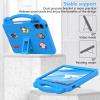 AKABEILA Compatible with Apple iPad Pro 12.9(2018/2020/2021/2022)/Pro 13(2024)/Air 13(2024) Tablet Case, Lightweight Shockproof Protective Case with Shoulder Strap & Stand Handle & Pen Tray Sky Blue view 3