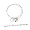KONTONTY 1.8m Wire Rope Laptop Lock Password Security Cable Lock Sturdy Cable Theft Protection view 4