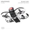 Wrapgrade for DJI NEO Accent Color Sticker (Black Bumpy Camo) view 3
