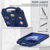 AKABEILA Compatible with Apple iPad Pro 12.9(2018/2020/2021/2022)/Pro 13(2024)/Air 13(2024) Tablet Case, Lightweight Shockproof Protective Case with Shoulder Strap & Stand Handle & Pen Tray Navy Blue view 3