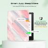 ZSLVPN Case for Kindle Paperwhite 12th Gen 2024(7") & Kindle Colorsoft Signature Edition - All New PU Leather Cover with Hand Strap, Auto Wake/Sleep for Kindle Paperwhite Signature 2024 Released, Pink view 4