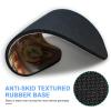 Round Mouse Pad Sandwich Encyclopedia Mouse Pad for Office Premium-Textured Mouse Mat Washable Mousepads Non-Slip Rubber Base Small Mousepad 7.8 X 7.8 X 0.1 Inches view 3