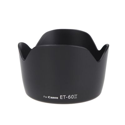 ACAGALA ET-60II Flower Lens Hood Compatible with Canon EF 75-300MM F/4-5.6 III EF-S 55-250mm f/4-5.6 is