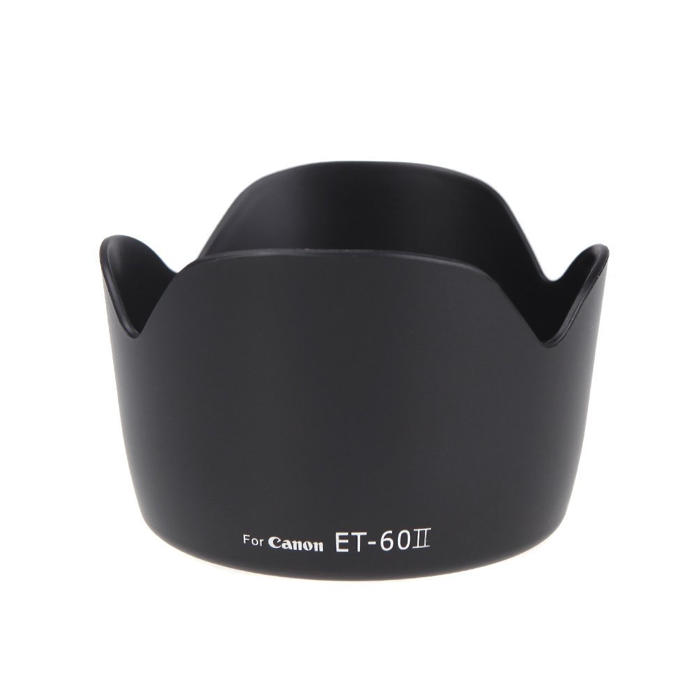 ACAGALA ET-60II Flower Lens Hood Compatible with Canon EF 75-300MM F/4-5.6 III EF-S 55-250mm f/4-5.6 is
