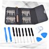 CAXUSD 37-piece Assorted Computer Repair Tool Kit Multi-use Screwdriver for Phone Tablet Electronic Disassembly Toolset Chromium Vanadium Steel Bits view 4