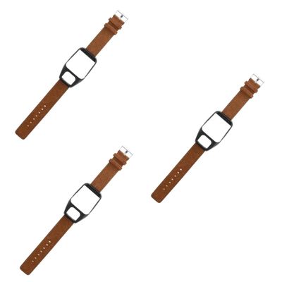 ARTIBETTER 3pcs Runner Adventurer Watchband Replacement Leather Sports Band Fashion
