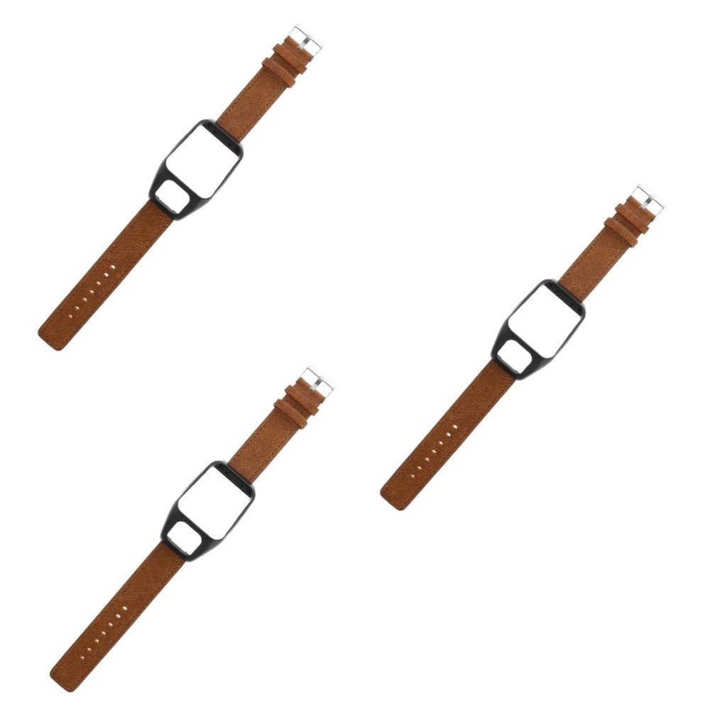 ARTIBETTER 3pcs Runner Adventurer Watchband Replacement Leather Sports Band Fashion