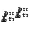 FELTECHELECTR 2sets Dash Cam Mount Rotating Vacuum Cup Car Dvr Holder for Secure Positioning and Easy Compatible Dash Cameras view 1