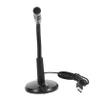 CAXUSD USB Desktop Microphone with Stand Live Streaming Gaming Mic for Laptop Lightweight Condenser Mic for Voice Chat Recording and Meetings view 1