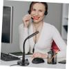 CAXUSD USB Desktop Microphone with Stand Live Streaming Gaming Mic for Laptop Lightweight Condenser Mic for Voice Chat Recording and Meetings view 4