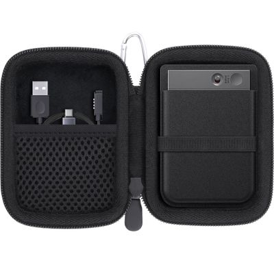 Baval Hard Carrying Travel Case for PLAUD Note/Note Pro AI Voice Recorder,Compatible with PLAUD Digital Recorder and Magnetic Protective Case(Black)
