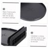 CAXUSD 1pc Wall Mount Speaker Holder Bracket for Stylish Space-Saving Design Easy Installation Screws Adhesive Plastic for Living Room Kitchen Bedroom view 4