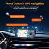 9.26 Inch Wireless Apple CarPlay and Android Auto Screen with Dash Cam 2.5K Front 1080P Rear Recording, Voice Control, GPS Navigation, Mirror Link, Bluetooth, FM, AUX view 4