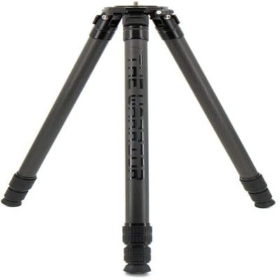 Warrior Tripods, Warrior Carbon Fiber Tripod with 3-Section Legs, CNC Machined Aluminum Head and No-Cross Leg Design, 64 Ultra Tall Max Height, Lightweight Heavy-Duty Predator Hunting Tripod
