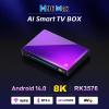 CHROX Android 14.0 TV Box, H96 MAX M9 RK3566 CPU Cortex-A53 Smart TV Box 4K/8K 2.4G/5G Dual Band with BT 5.0 3D/HDR10, 8K Ultra HD Set Top Box,8gb+128gb view 3