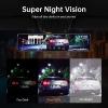 12" 4K UHD Mirror Dash Cam Front and Rear with Zoom Backup Camera, 2160P Dual Rear View Mirror Camera for Cars & Trucks, 64GB Card Included, GPS, WDR, Super Night Vision, Parking Assist & G-Sensor view 4