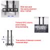 LCD TV Floor Stand - Electric TV Ceiling Mount, Fits 55-120 Inch TV Telescopic TV Auto Lift Stand , With Remote Control And Smart Memory Height Adjustable Lift, Two Installation Methods(730-1730mm) view 4
