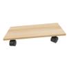 FOYTOKI Tower Stand Computer Cart Desktop Computer Tower Under Desk Stand Wheels Simple Attractive Design view 1