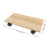 FOYTOKI Tower Stand Computer Cart Desktop Computer Tower Under Desk Stand Wheels Simple Attractive Design view 2