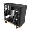 FOYTOKI Tower Stand Computer Cart Desktop Computer Tower Under Desk Stand Wheels Simple Attractive Design view 4