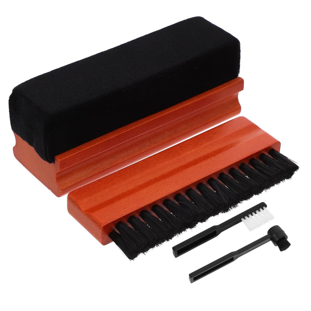SOESFOUFU Record Cleaning Kit Vinyl Record Cleaner Brush Compatible Cd DVD Players