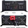 CCChosmo 5000W Pure Sine Wave Power Inverter 12V 24V 48V 60V 72V DC to 110V 220V AC Voltage Converter with LCD Display, for Home/RV/Truck/Car/Camping/Solar (5000W,72V) view 4