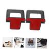 CAXUSD 2pcs Portable Adjustable Laptop Stand Desk Holder for Optimal Ergonomics Prevents Overheating Lightweight Design for Home Office Travel Use view 3