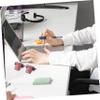 CAXUSD 2pcs Portable Adjustable Laptop Stand Desk Holder for Optimal Ergonomics Prevents Overheating Lightweight Design for Home Office Travel Use view 4