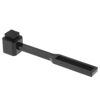 Black vinyl record player turntable cartridge anti-static stylus brush/stylus cleaning tool