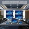 Wireless HDMI 4 Receivers and Transmitter,Up to 6 RXs,No Hot,Extender Plug and Play,165FT/50M,2.4/5G Wirelessly Simultaneous Expansion for Multiple Screens from Laptop and Camera to TVs,Projectors view 2