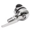 Marine VHF Antenna Mount 316 Stainless Steel Rail Mount Adjustable Antenna Base Adjustable Ratchet Mount for 7/8 to 1in Rails view 1