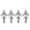 4PCS Stainless Steel Speaker Spike Pad Kits,Speaker Spike Stainless Steel Isolation Feet Shockproof Speaker Spikes for Enhancing Sound Quality (M6) view 1