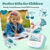 Memoqueen T02 Print Pod Mini Sticker Printer Sticker Maker Machine, Small Pocket Bluetooth Thermal Printer for Diaries, DIY, Memo, Study Notes, Fun Gifts for Kids Friends Students, Green view 2