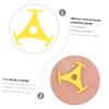 CAXUSD Record Adapter Vinyl Record Accessory Triangle Turntable Adapter and Easy to Use view 3