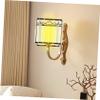 HOLIDYOYO European Style Iron Art Lampshade for Ceiling and Wall Lights Elegant Light Cover with Crystal Accents for Home Decor and Mood Lighting view 3