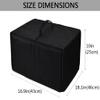 CouldyCasi Printer Cover Anti-Static Heavy Duty Heat-resistant Waterproof Dust Protective Printer Cover Case for Brother HL-L3220CDW/ Brother HL-L3280CDW Wireless Compact Digital Color Printer (Black) view 3