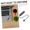 CAXUSD 4 Port USB Hub Micro USB Port 5v 1a-2.4a Charger Transfer Adapter for Pc view 3