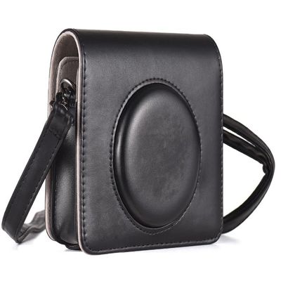 Andoer Portable Instant Camera Bag Camera Case Retro Style PU Leather Carrying Case Replacement for Kodak C300R/ Mini Shot 3 with Adjustable Shoulder Strap