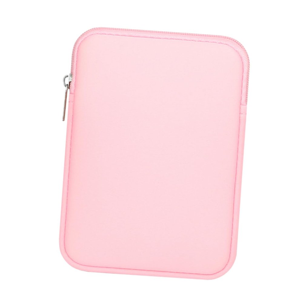 KONTONTY Protective Case Hand Strap E-Reader Cover Case Stand Scratch Resistant Checkered Design Compact E-Book Bag for Travel