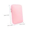 KONTONTY Protective Case Hand Strap E-Reader Cover Case Stand Scratch Resistant Checkered Design Compact E-Book Bag for Travel view 4